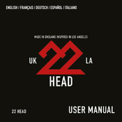 Ashdown Engineering 22-HEAD Guia Del Usuario