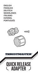 Thrustmaster Quick release T818 Manual De Instrucciones