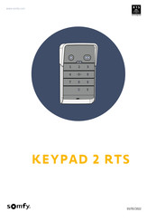 SOMFY KEYPOP 2 RTS Manual De Instrucciones