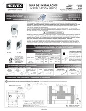 Helvex E-702 Guia De Instalacion