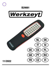 Werkzeyt B29881 Manual De Instrucciones