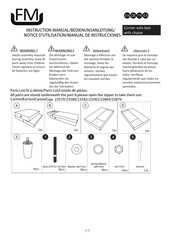 Furniture Maxi DESTIN Instrucciones De Montaje