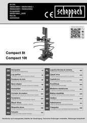 Scheppach 5905419902 Traducción Del Manual De Instrucciones Original