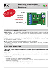 EB TECHNOLOGY RX1 Manual De Instrucciones