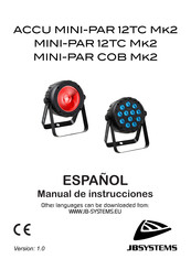 JB Systems MINI-PAR COB Mk2 Manual De Instrucciones