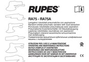 Rupes RA75 Instrucciones De Uso Y Manutención