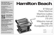 Hamilton Beach 86655 Manual De Instrucciones