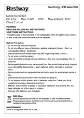 Bestway 60322 Manual De Instrucciones