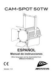 JB Systems CAM-SPOT 50TW Manual De Instrucciones