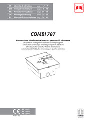 fadini Combi 787 Manual De Instrucciones