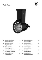 WMF Profi Plus Instrucciones De Uso
