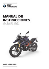 BMW Motorrad G 310 GS Manual De Instrucciones