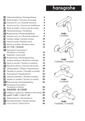 Hansgrohe Logis 71418000 Modo De Empleo/Instrucciones De Montaje