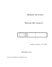 Avision Inc. HF-1408B Manual Del Usuario