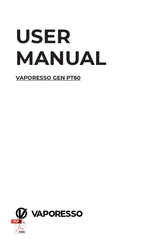 Vaporesso GEN PT60 Manual De Usuario