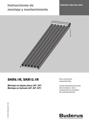 Buderus SKR12.1R Instrucciones De Montaje Y Mantenimiento