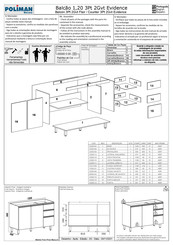 Poliman Moveis 3Pt 2Gvt Evidence Instrucciones De Montaje