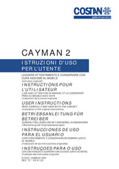 Costan CAYMAN 2 H2200 Instrucciones De Uso