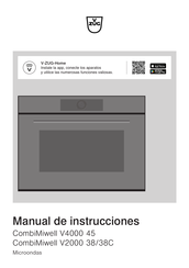 V-ZUG CombiMiwell V2000 38C Manual De Instrucciones