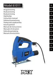 Max 61011 Manual De Instrucciones