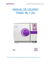 Woson Medical Instrument TANDA 18L Manual De Usuario