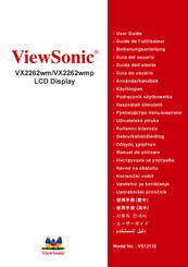 ViewSonic VX2262wmp Guia Del Usuario