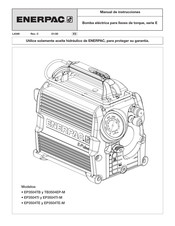 Enerpac TB3504EP-M Manual De Instrucciones