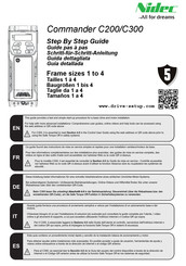 Nidec Commander C200 Guía Detallada Del Usuario