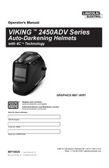 Lincoln Electric VIKING 2450ADV Serie Manual Del Usuario