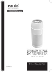 HoMedics TOTALCLEAN PETPLUS AP-PET35WT-EU Manual Del Usuario