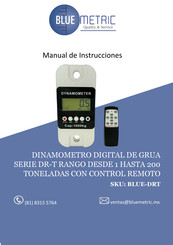 BLUE METRIC BLUE-DRT Manual De Instrucciones