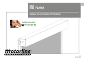 Motorline professional FLAMA Manual Del Utilizador/Instalador