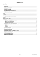 ENERGY SISTEM Multiroom Portable Wi-Fi Manual Del Usuario