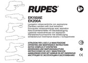 Rupes EK150AE Instrucciones De Uso Y Manutención