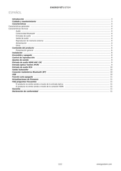 Energy Sistem studio monitor 4 Manual De Usuario