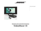 Bose VideoWave III Guia Del Usuario