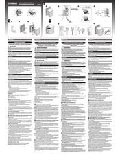 Yamaha VS6 Manual De Instrucciones