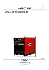 Lincoln Electric HOT ROD 500S Manual De Instrucciones