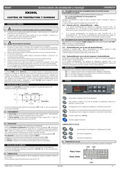 Dixell XH260L Instrucciones De Instalación Y Montaje