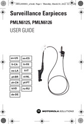 Motorola Solutions PMLN6125 Guia Del Usuario