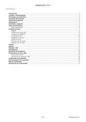 ENERGY SISTEM Max 4G Manual De Usuario