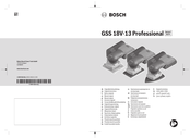 Bosch GSS 18V-13 Professional Manual Original