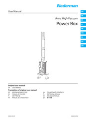 Nederman Power Box Manual Del Usuario