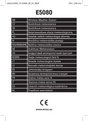 Emos E5080 Manual De Instrucciones