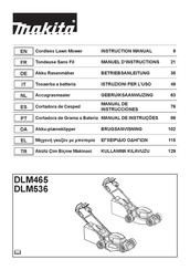 Makita DLM536 Manual De Instrucciones