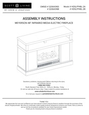 Scott Living HDSLFP48L-2A Instrucciones De Montaje