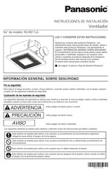 Panasonic RG-R811LA Instrucciones De Instalación