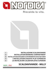 La Nordica SCALDAVIVANDE Manual De Instalación