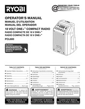 Ryobi PCL600 Manual Del Operador