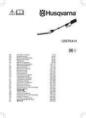 Husqvarna 120iTK4-H Manual De Instrucciones